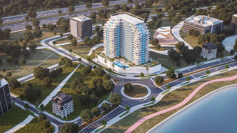 Ocean Point Mina Rashid render